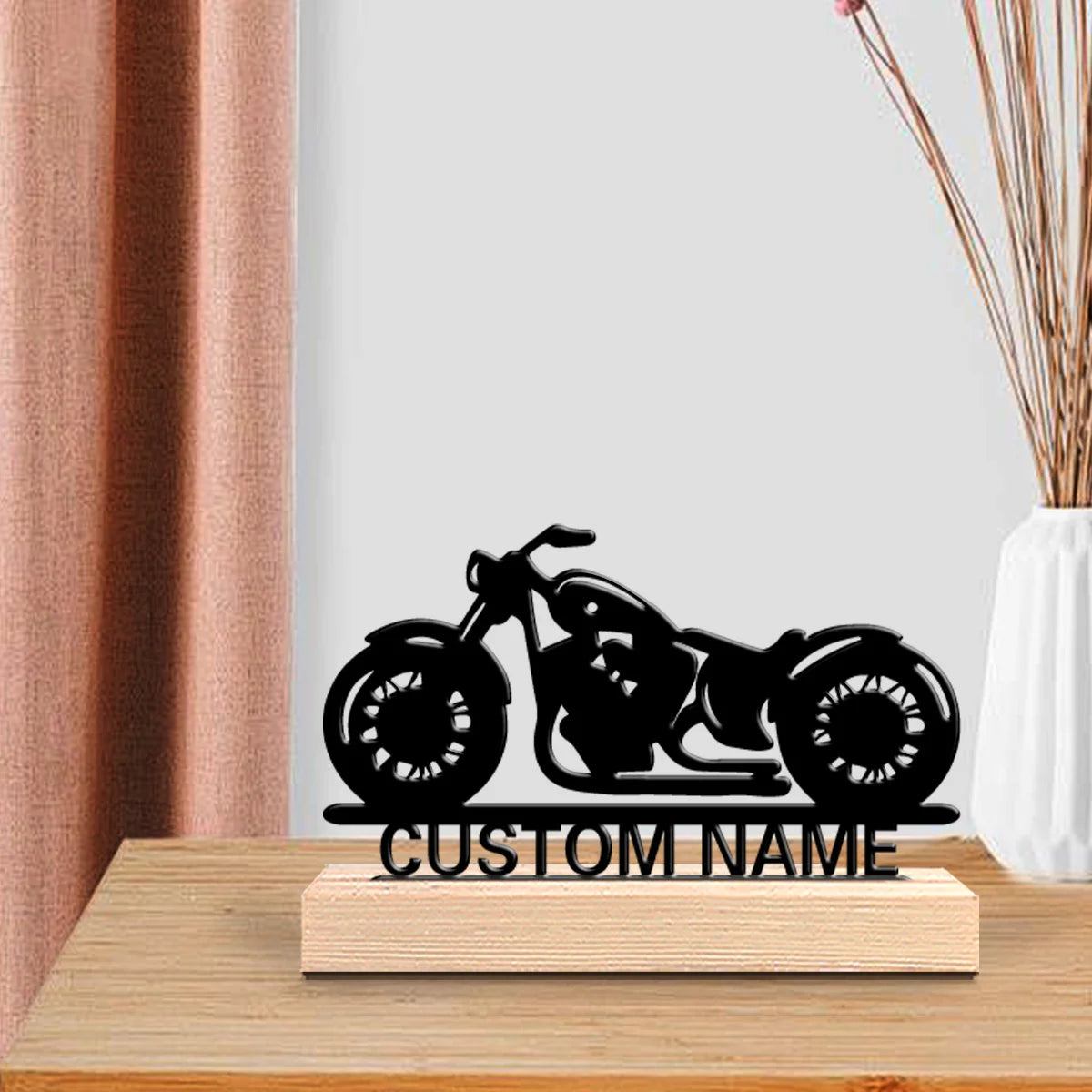 Chopper Metallfigur 2D