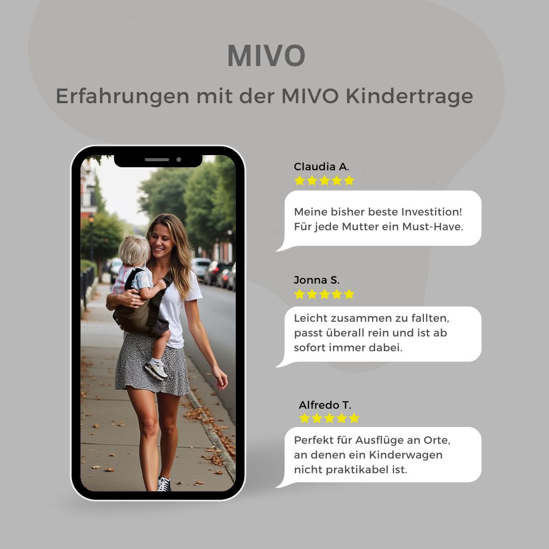 MIVO - Kindertrage Beige