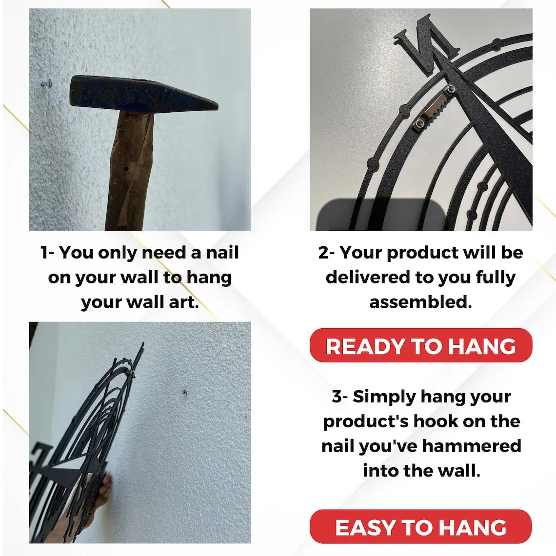 Gymnastin Wanddeko Metall 2D