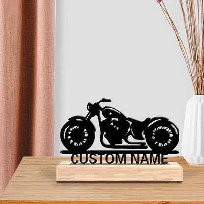 Chopper Metallfigur 2D