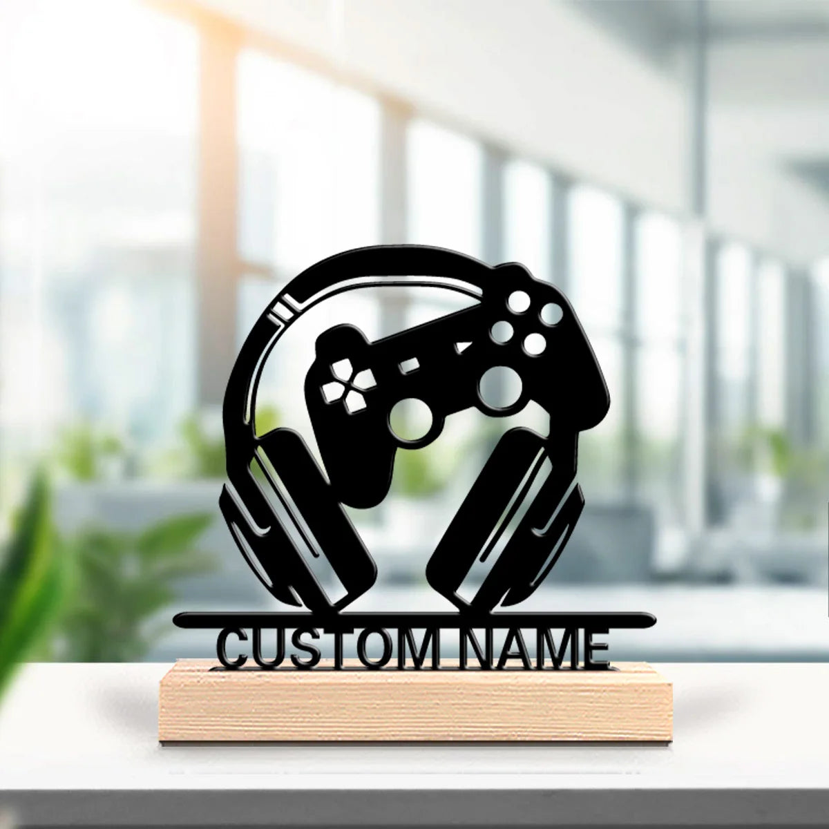 Gamepad Metallfigur 2D