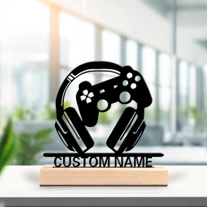 Gamepad Metallfigur 2D